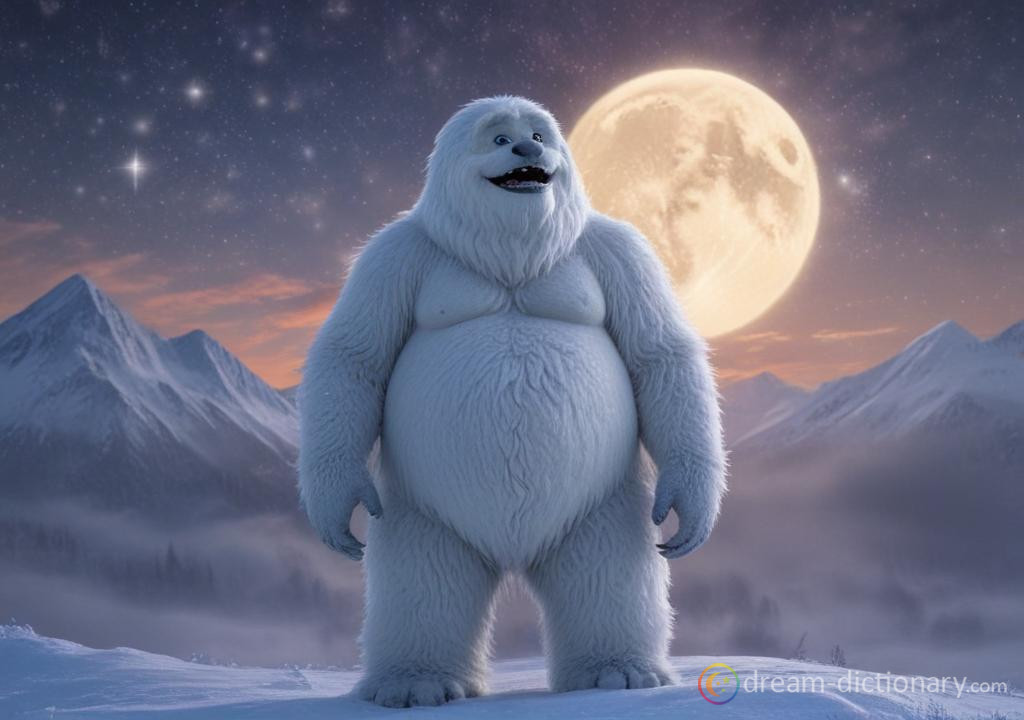dream dictionary Abominable Snowman