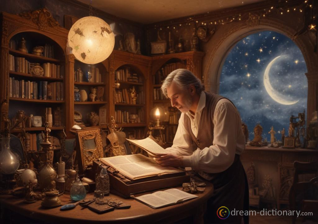 dream dictionary Antique dealer