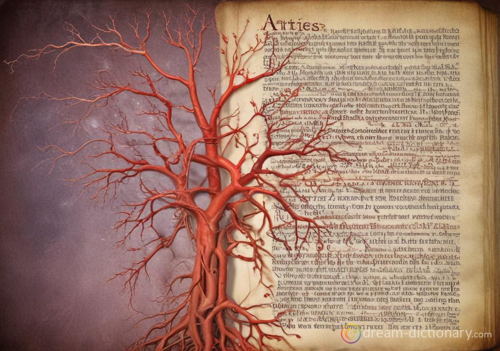 dream dictionary Arteries
