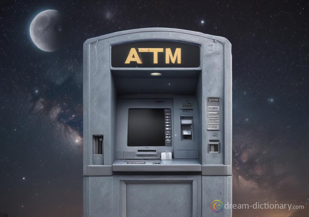 dream dictionary Atm Machine