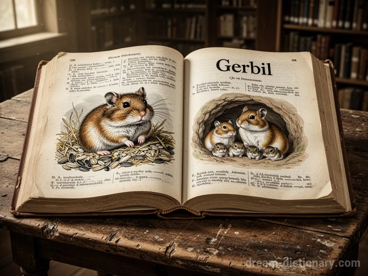 Dream Dictionary Book: Gerbil