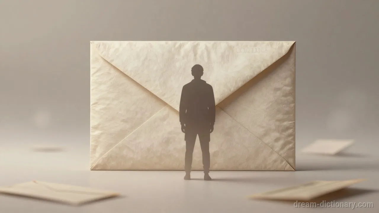 Visual summary: Mail in dream interpretation