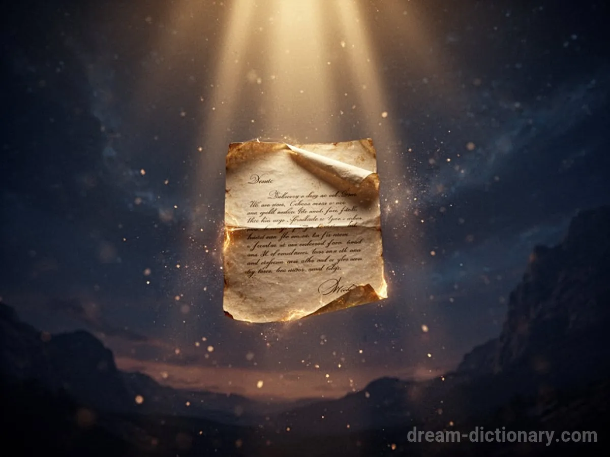 Dream Mail – detailed interpretation and meaning