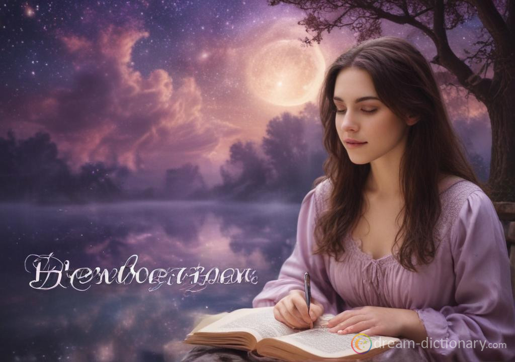 author dream dictionary