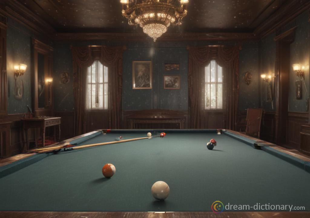 Billiards dream dictionary