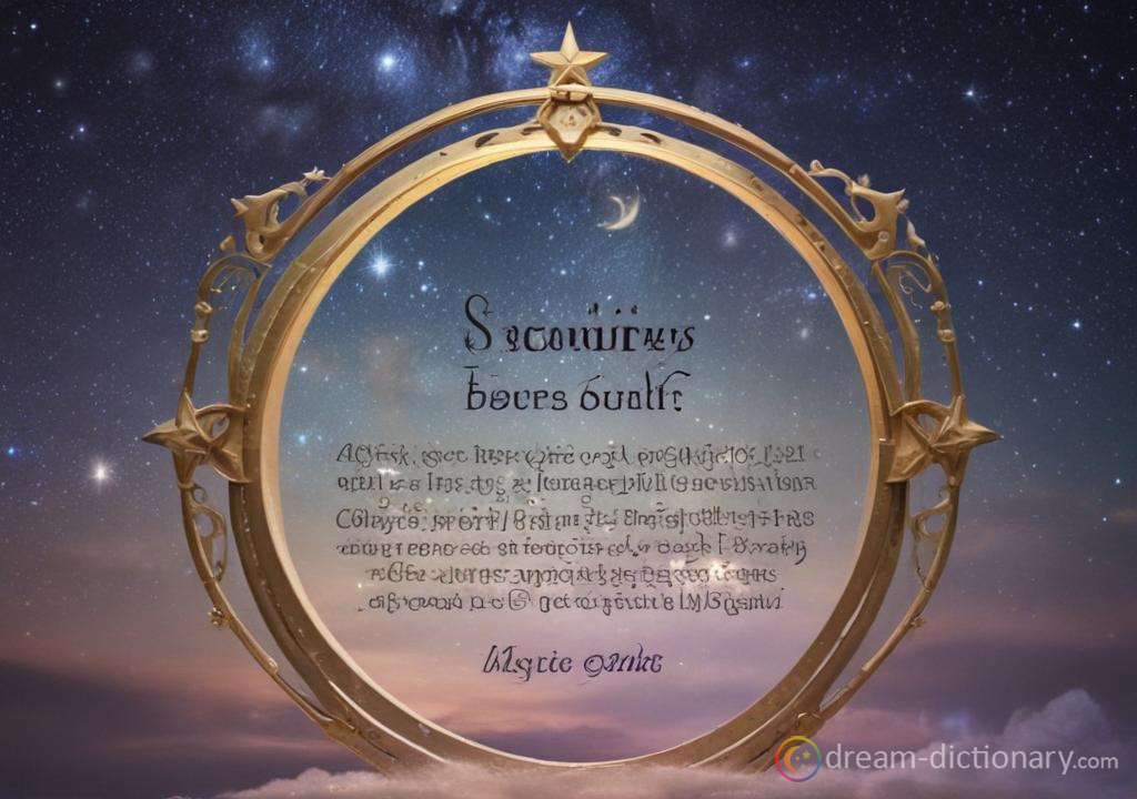 Borrow on security dream dictionary