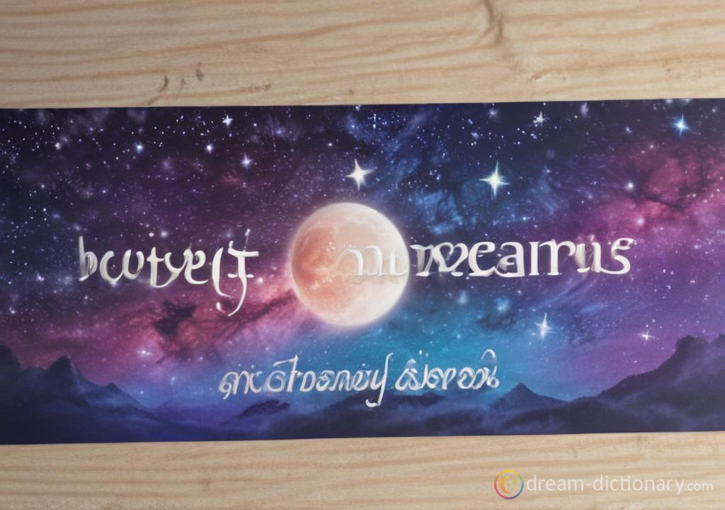 Bumper Sticker dream dictionary
