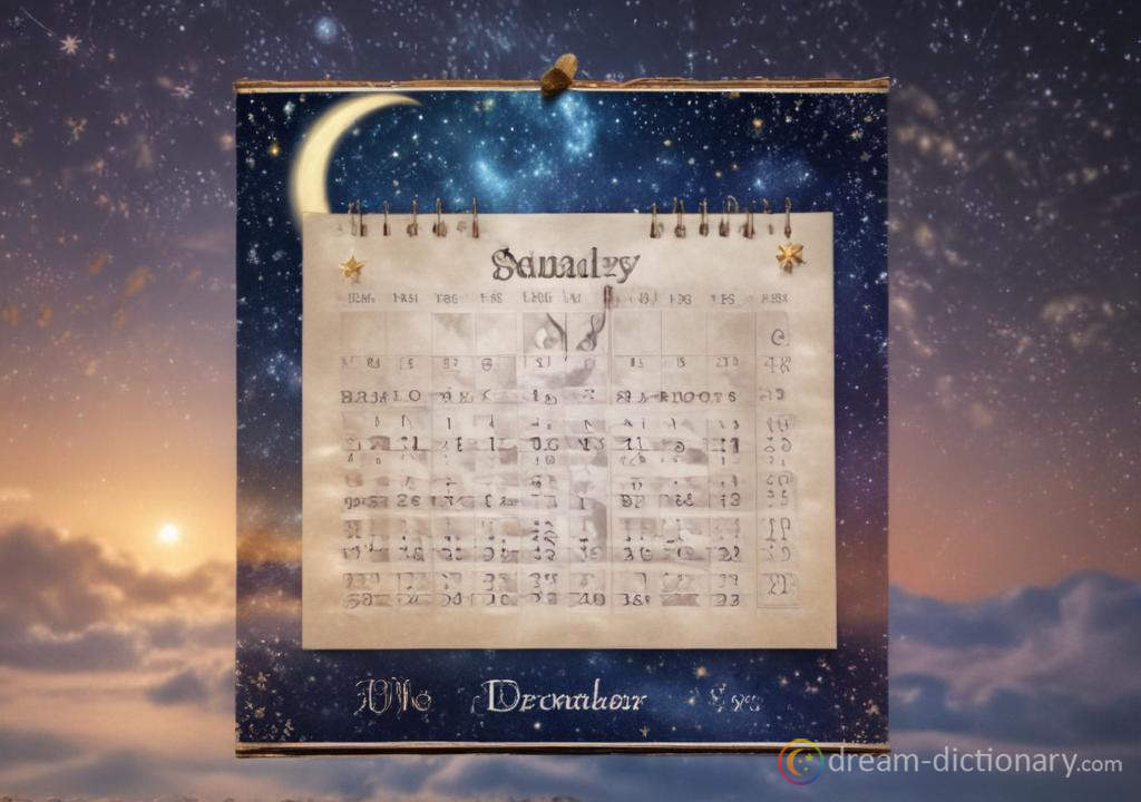 Calender dream dictionary