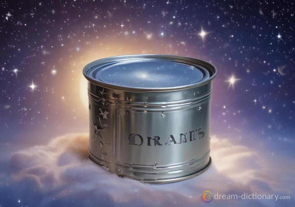 Can, tin dream dictionary