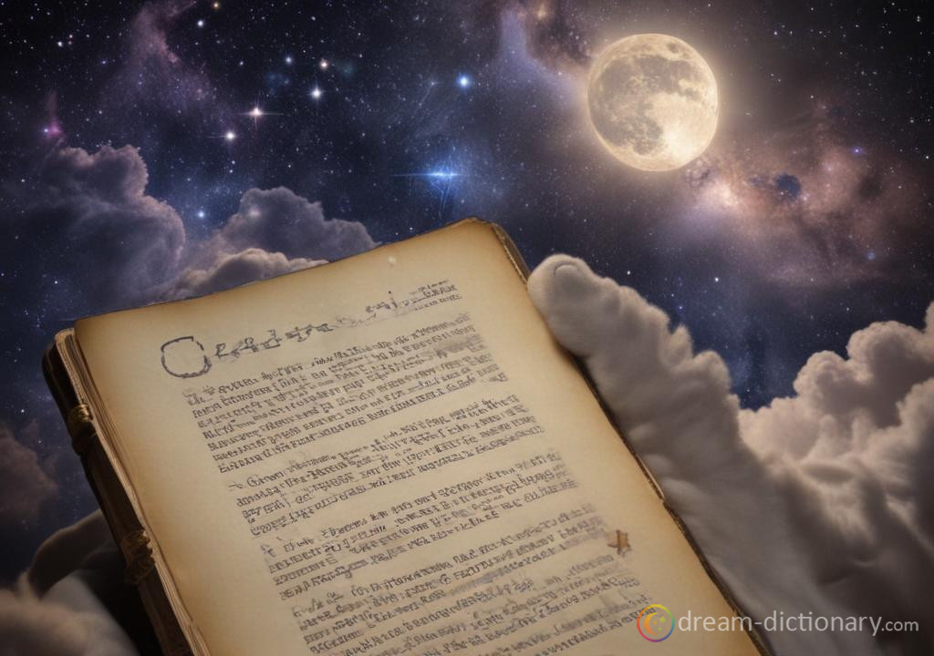 Chaplain dream dictionary