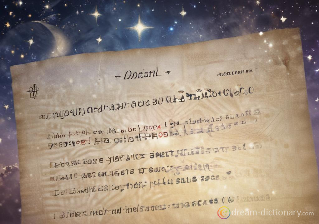 Checks dream dictionary