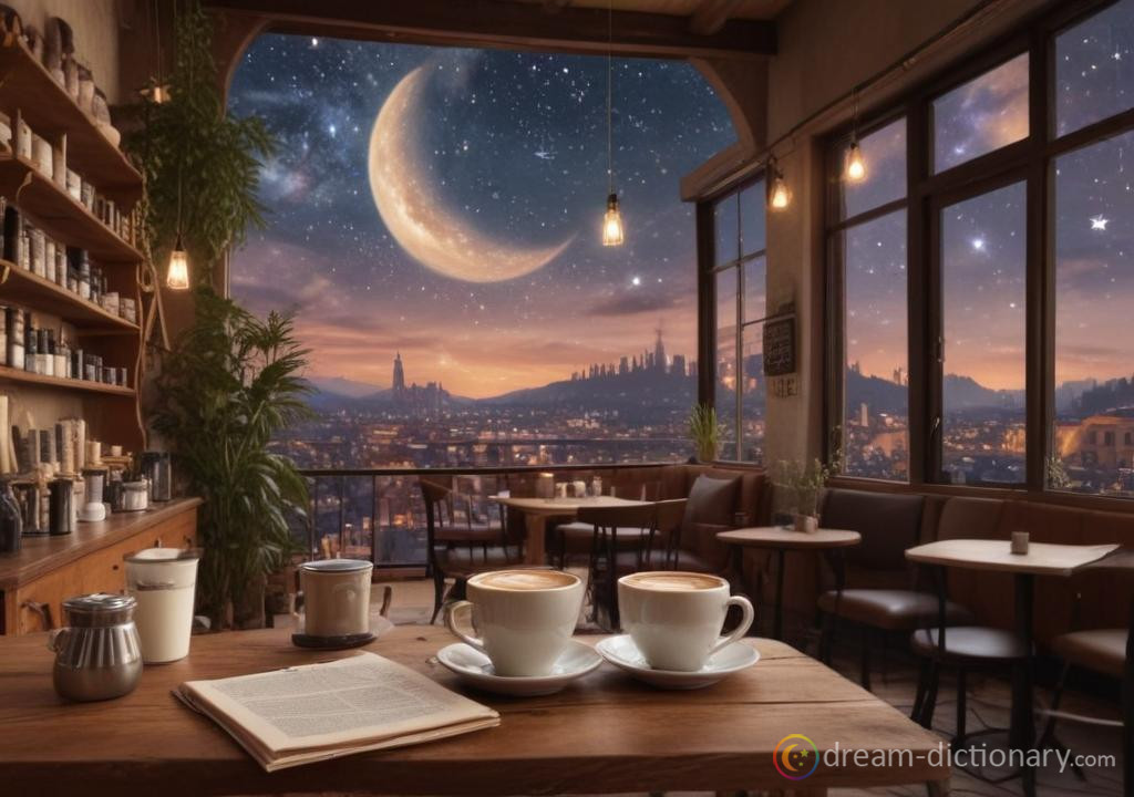 Coffee shop dream dictionary