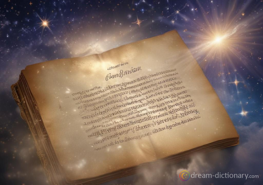 Confirmation dream dictionary