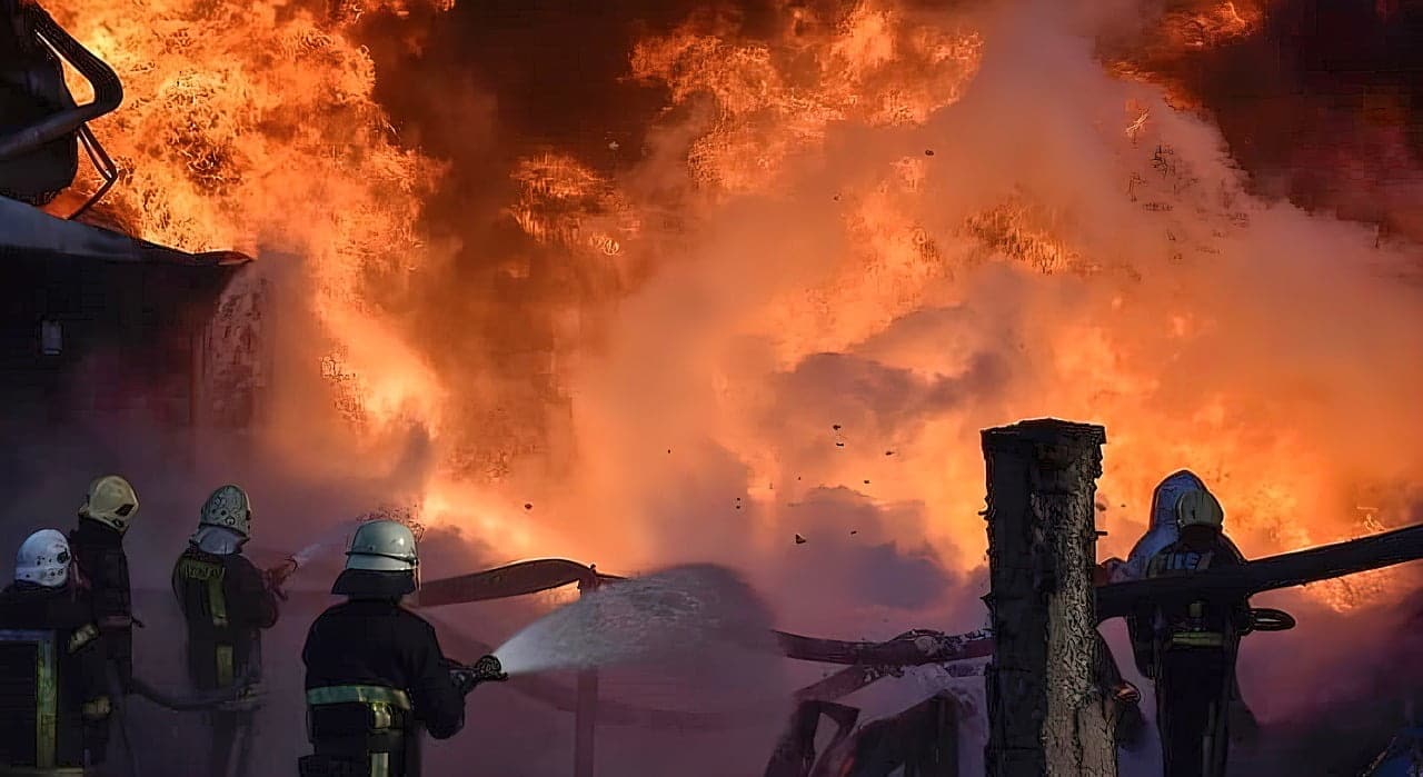 dream meaning Conflagration