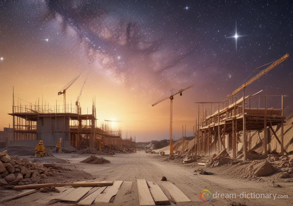 Construction site dream dictionary