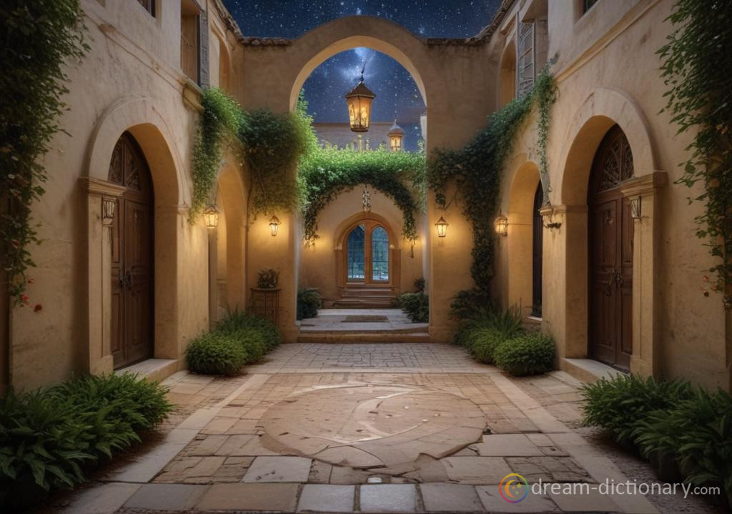 Courtyard dream dictionary