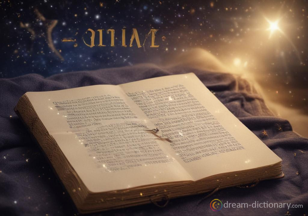 Crime dream dictionary