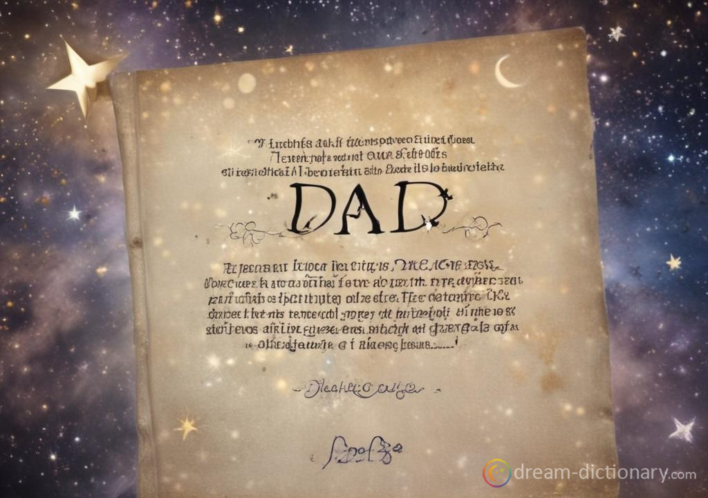 Dad dream dictionary