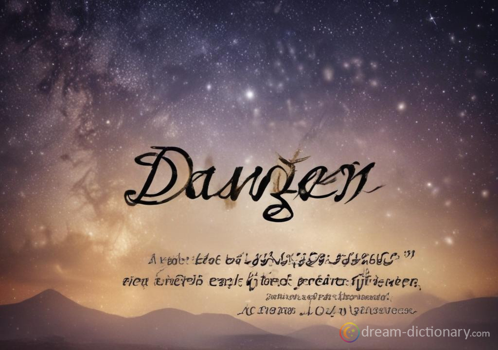 Danger dream dictionary