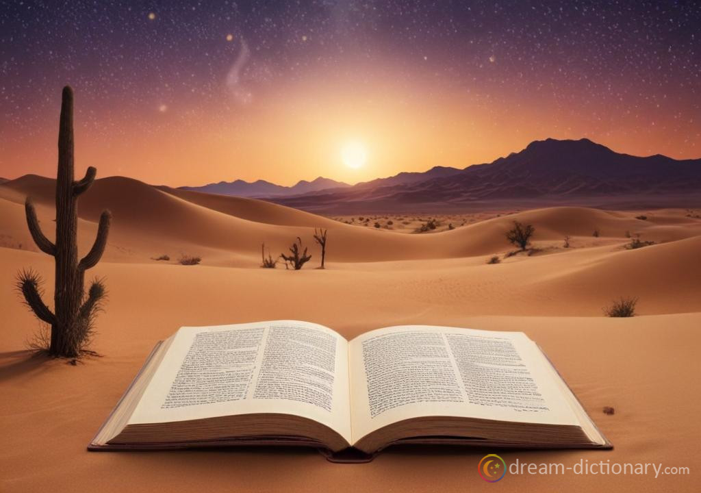 Desert dream dictionary