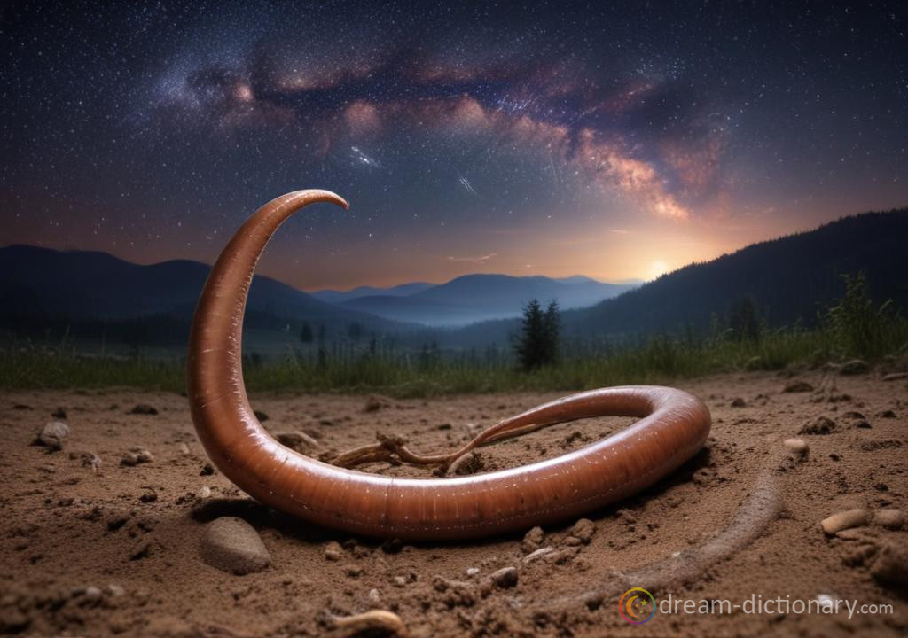 Earthworm dream dictionary