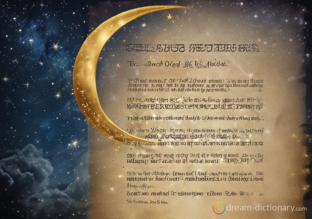 Edict dream dictionary