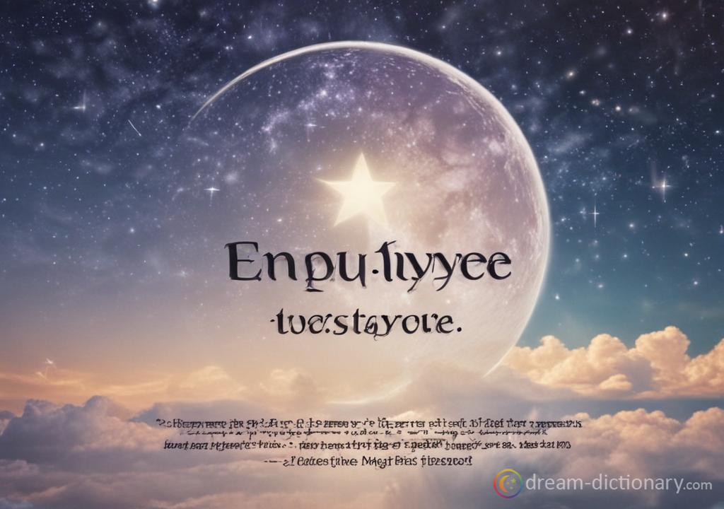 Employee dream dictionary