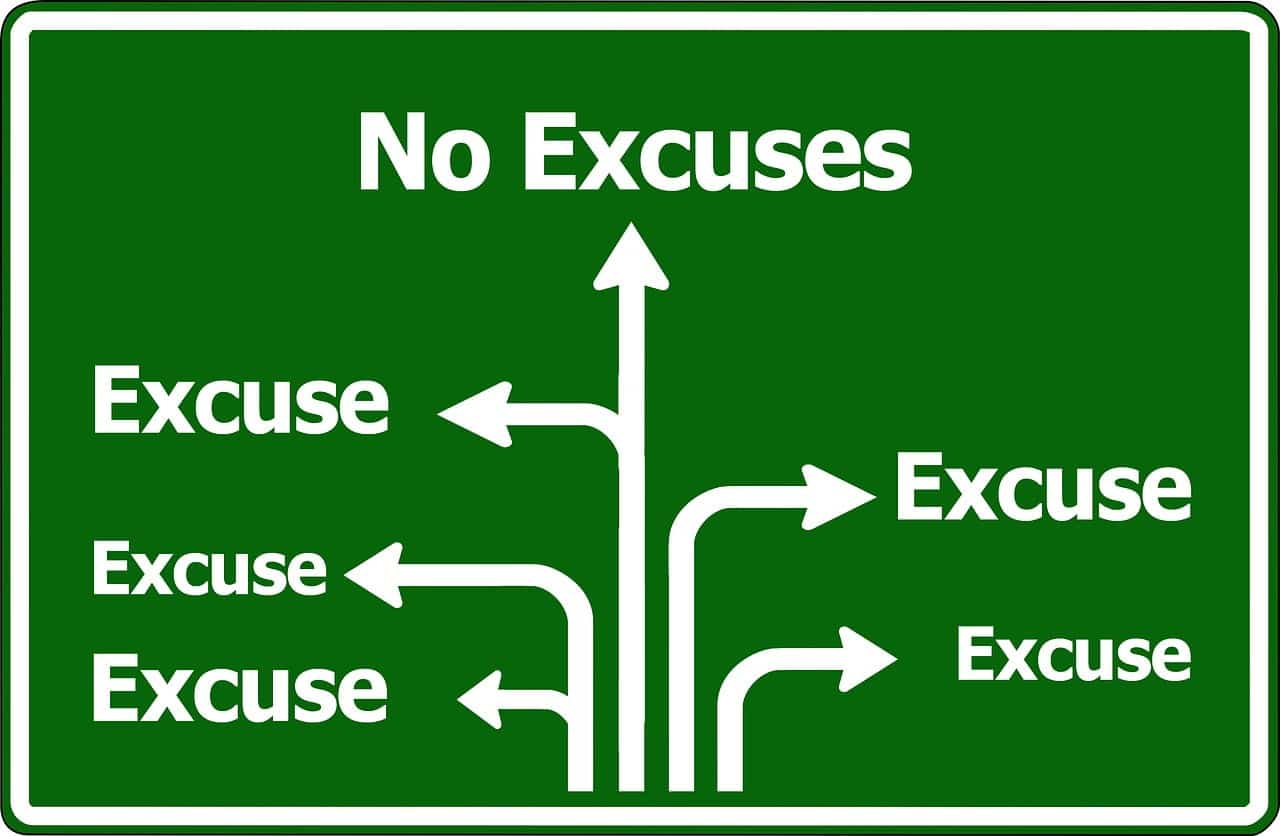 dream meaning Excuse