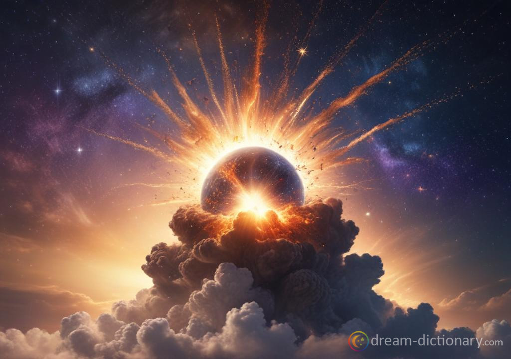 Explosion dream dictionary