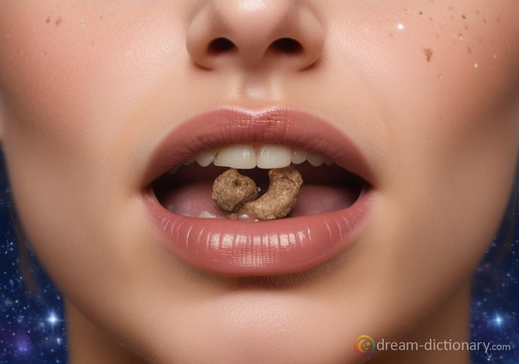 Feces In Mouth dream dictionary