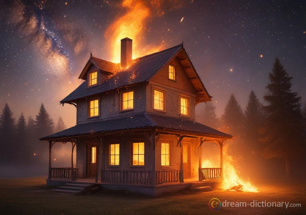 Fire Burning House dream dictionary