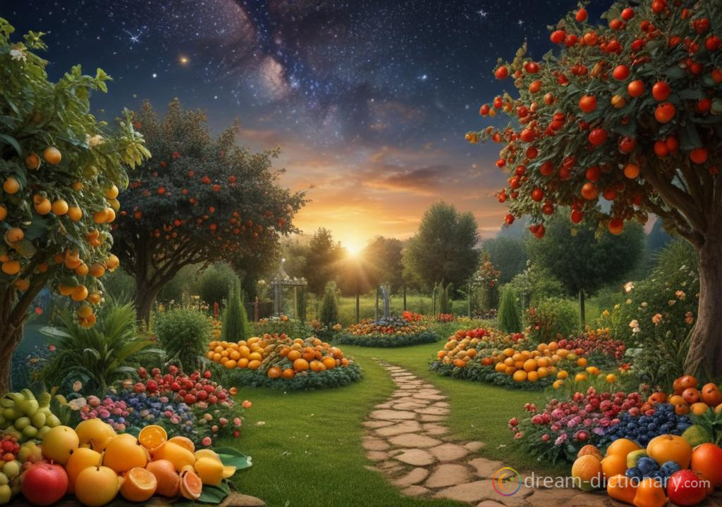 Fruit garden dream dictionary