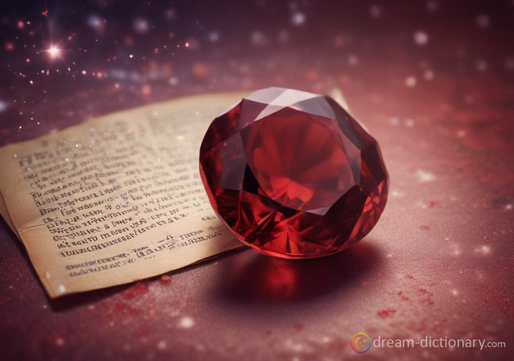 Garnet dream dictionary