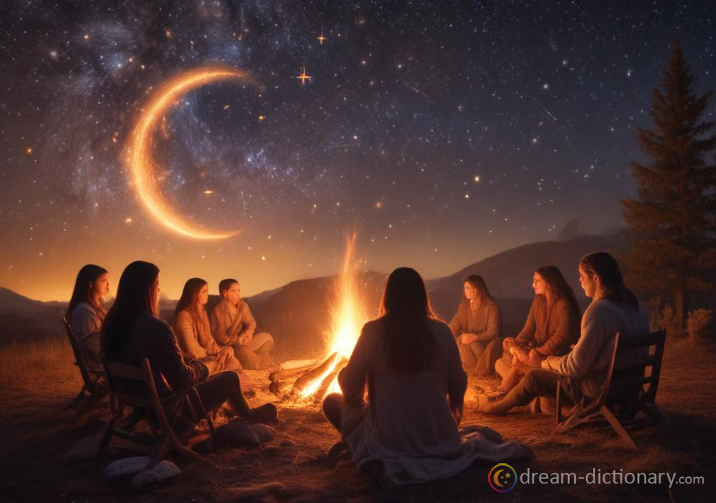 Gathering Around A Fire dream dictionary