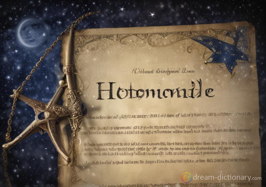 Homicide dream dictionary