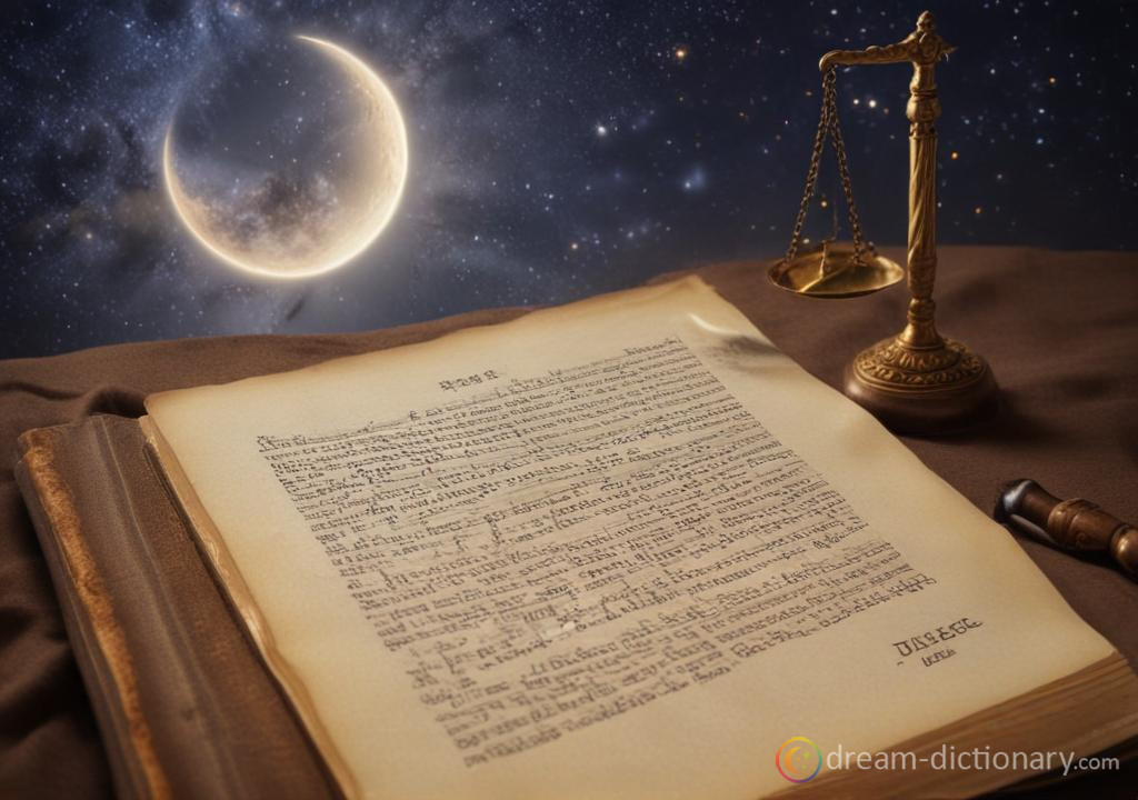 Judge dream dictionary