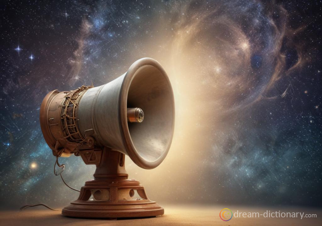 Loudspeaker dream dictionary