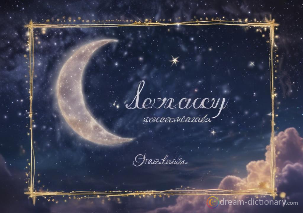 Lovely dream dictionary