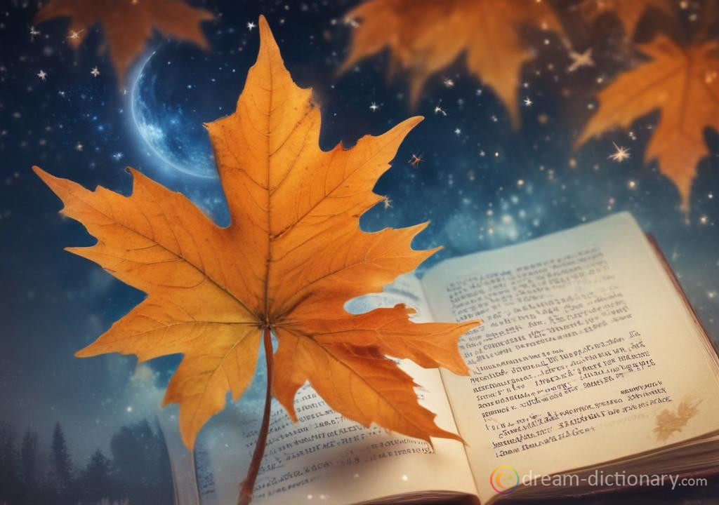 Maple dream dictionary