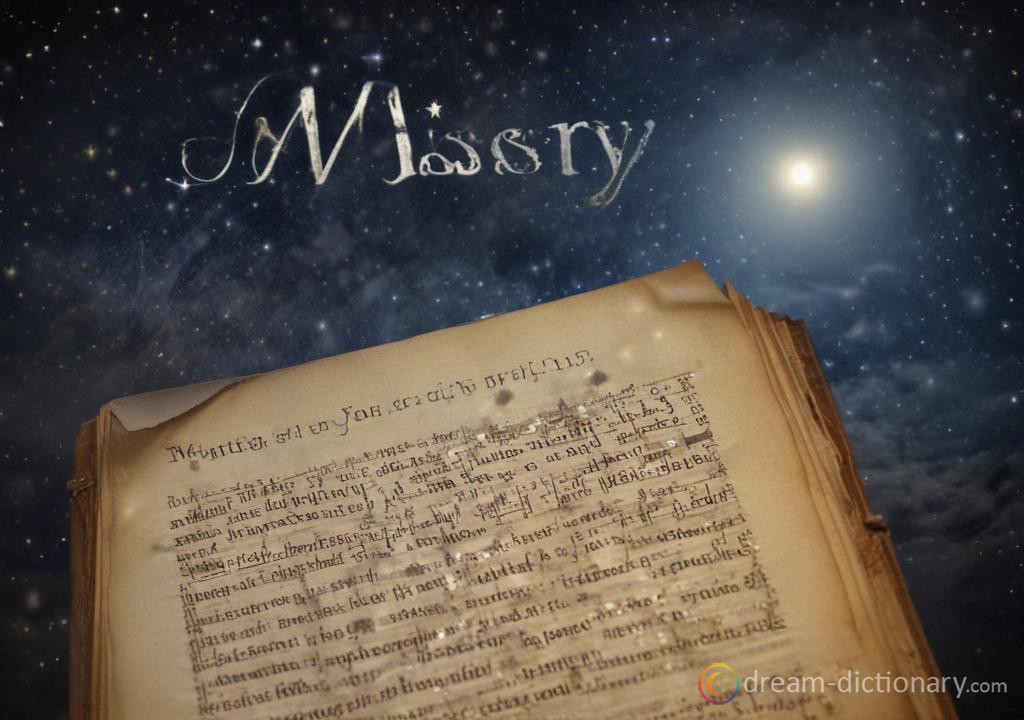 Misery dream dictionary