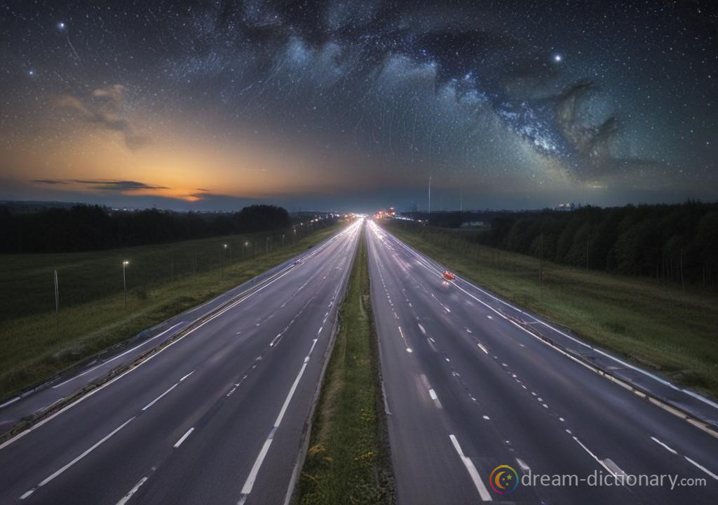 Motorway dream dictionary