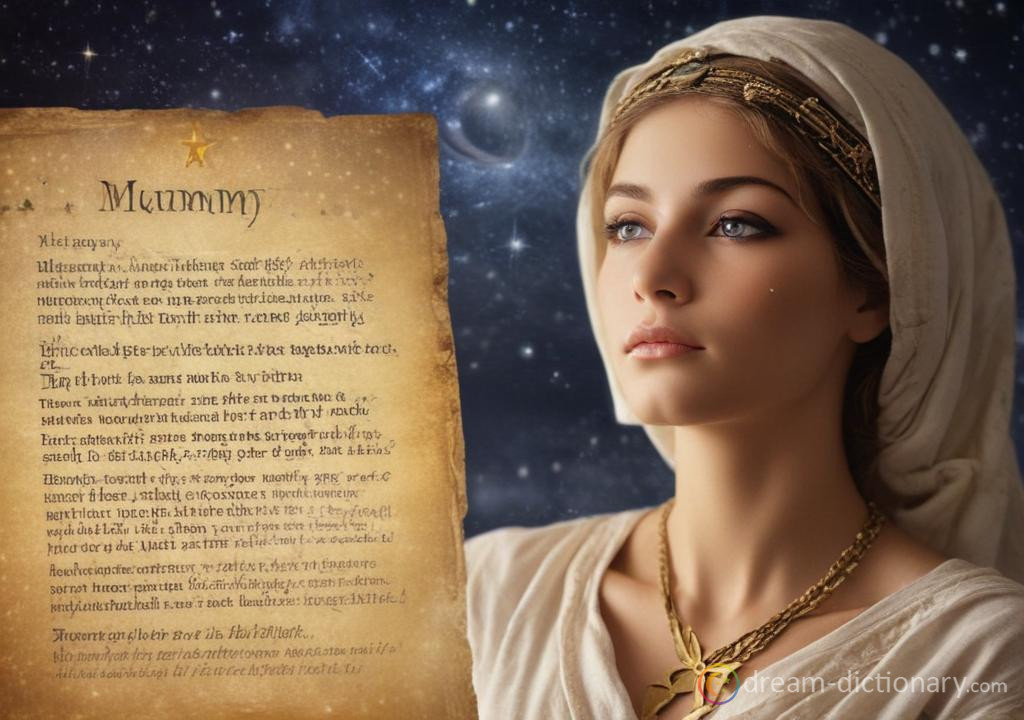 Mummy dream dictionary