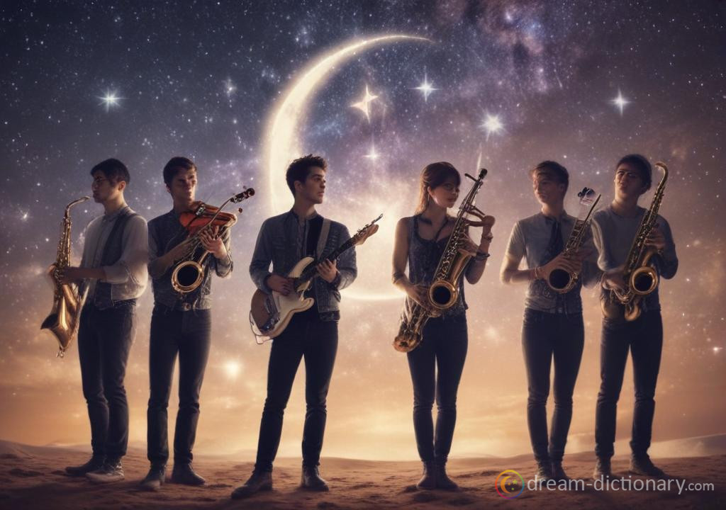 Music band dream dictionary