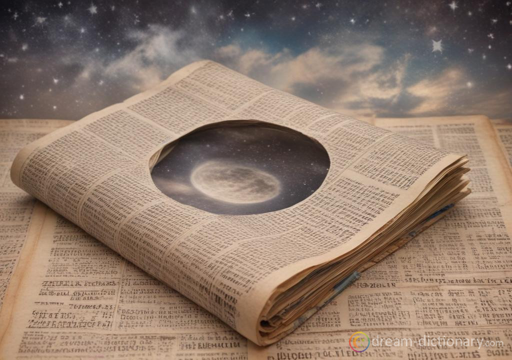 Newspaper dream dictionary