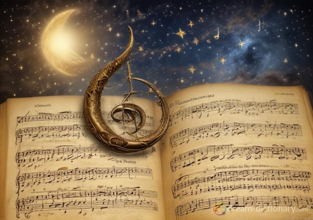 Notes (in music) dream dictionary
