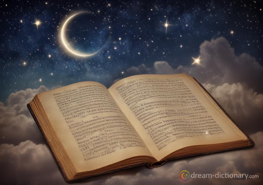 Novel dream dictionary