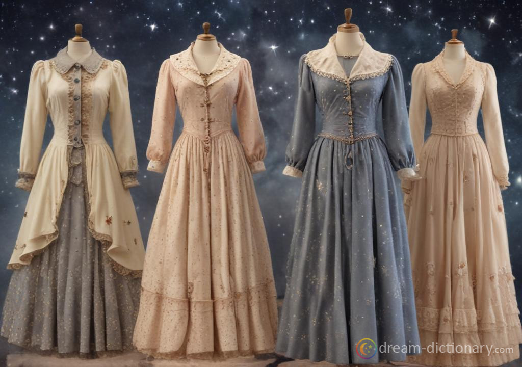 Old-fashioned clothes dream dictionary