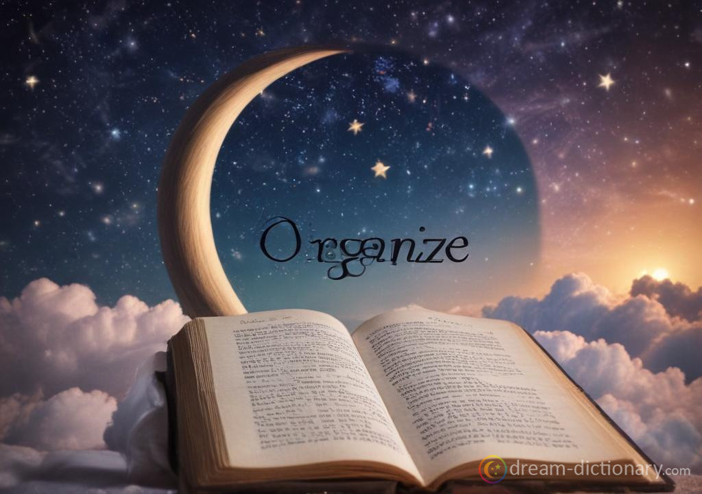 Organize dream dictionary