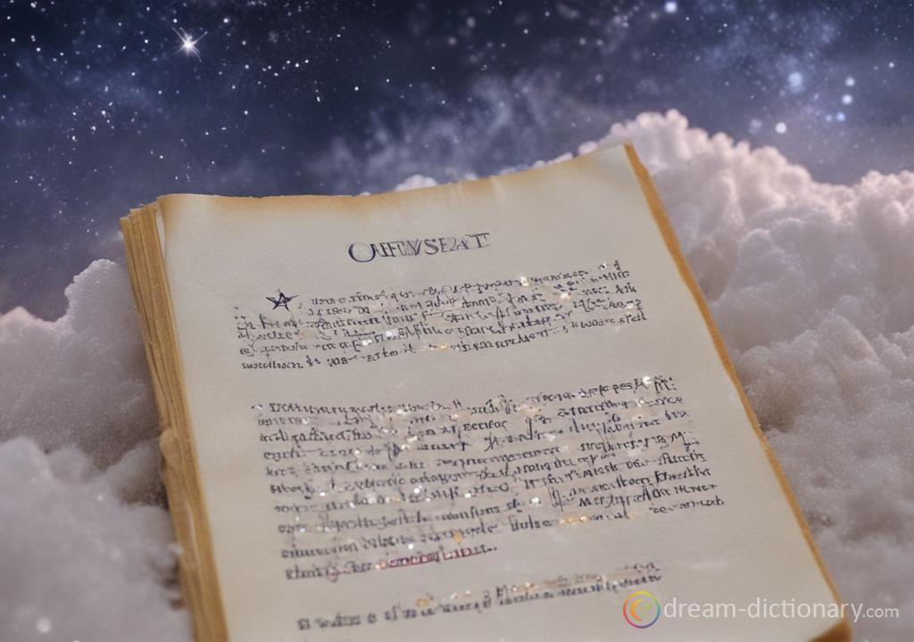 Oversalt dream dictionary