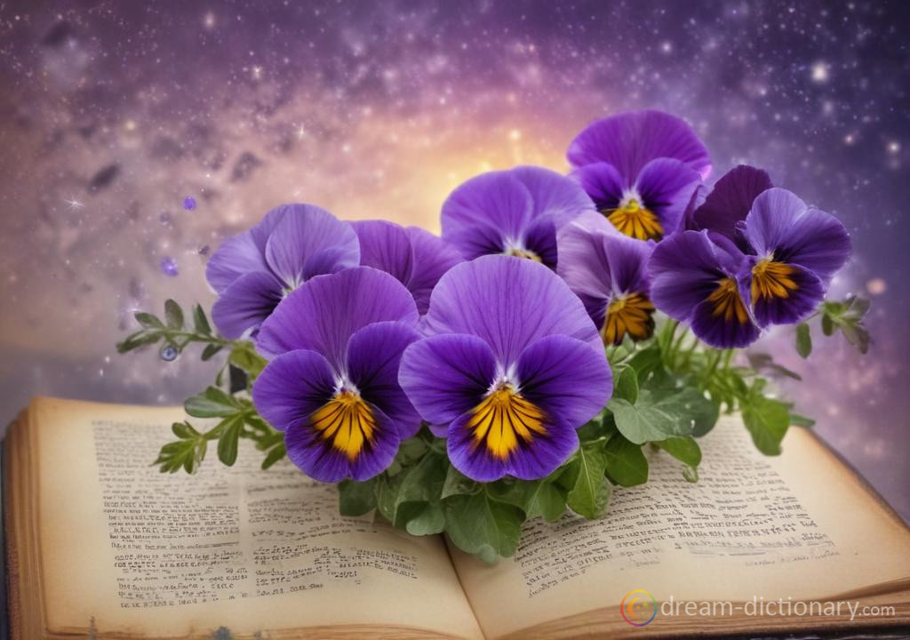 Pansies dream dictionary
